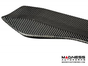 Alfa Romeo Giulia Front Spoiler - Carbon Fiber - QV Style - V2 - Feroce Carbon - Sport/ Ti/ Veloce Alfa Romeo Giulia Front Spoiler - Carbon Fiber - QV Style - V2 - Feroce Carbon - Sport/ Ti/ Veloce